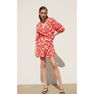 Zara Floral Print Dress